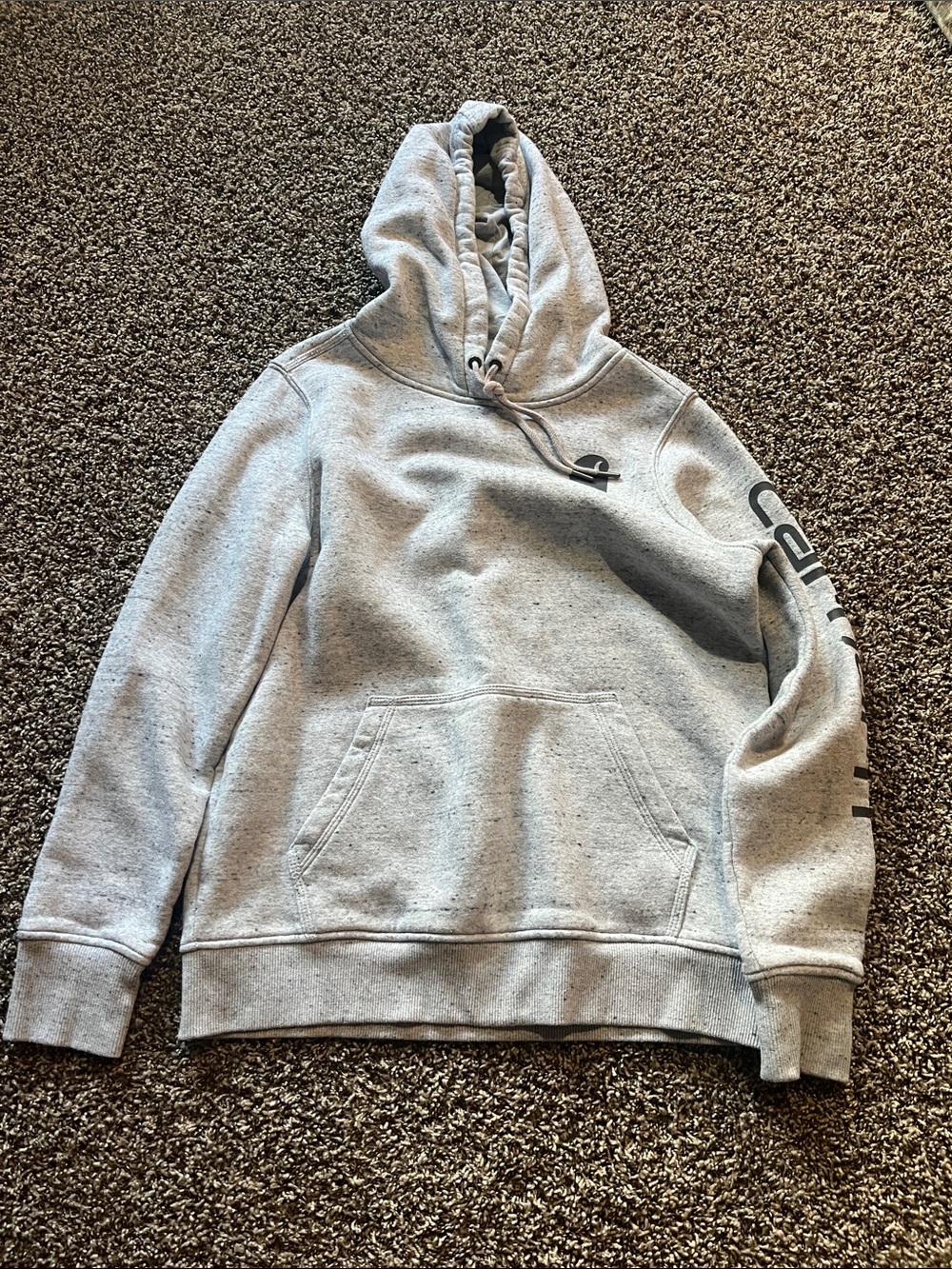 Carhartt Women's Gray Pullover Hoodie